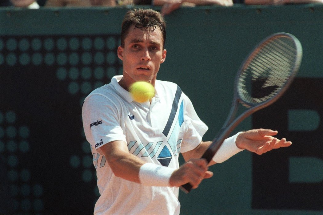 Legendární tenista Ivan Lendl v době své úspěšné profesionální kariéry