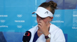 Barbora Krejčíková se po konci v osmifinále olympijského turnaje neubránila slzám