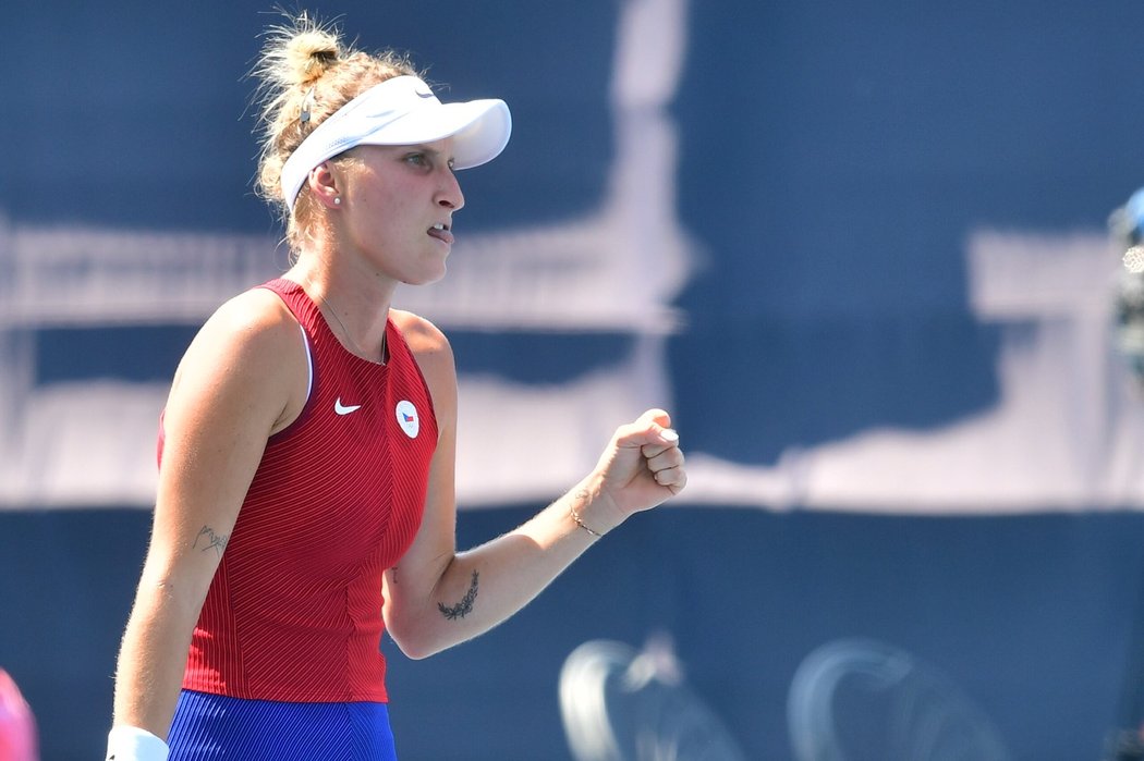 Markéta Vondroušová je už v semifinále LOH v Tokiu