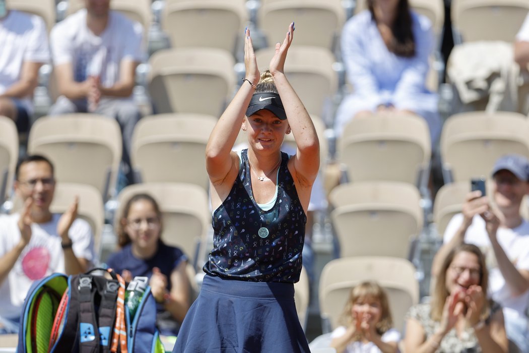 Češka Lucie Havlíčková ovládla pařížskou juniorku