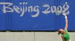 2008. Podání na olympijských hrách v Pekingu.
