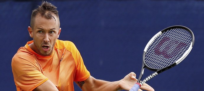 Lukáš Rosol na turnaji v Nottinghamu