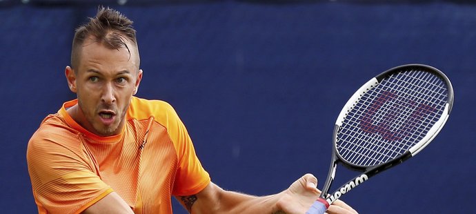 Tenista Lukáš Rosol letos poprvé uspěl v hlavní soutěži turnaje ATP