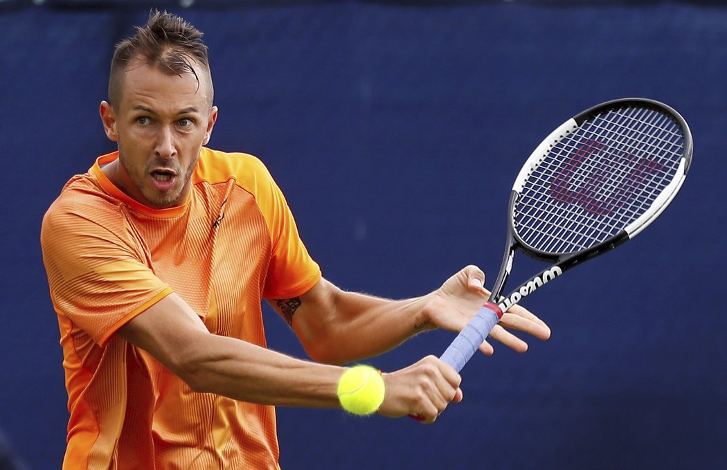 Lukáš Rosol na turnaji v Nottinghamu