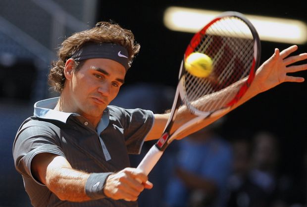 Luxusní backhand jednoruč, Federerova specialita Luxusní backhand jednoruč, Federerova specialita
