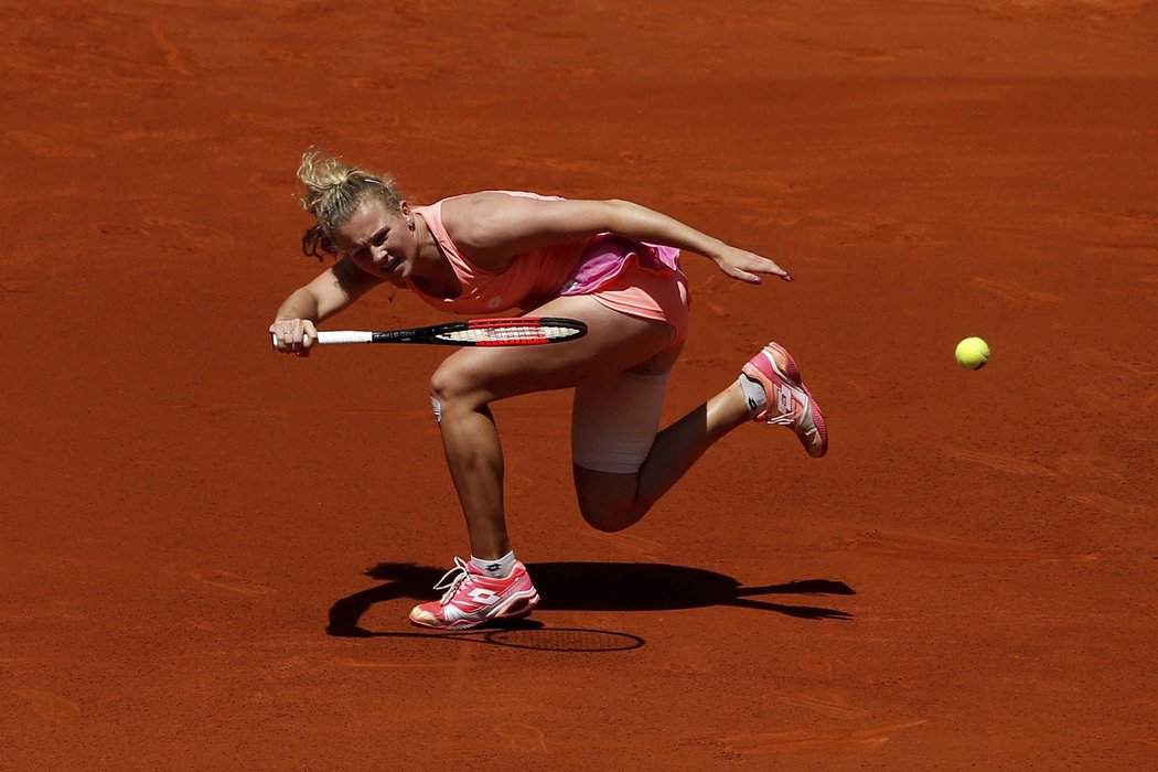 Kateřina Siniaková nestačila na první nasazenou Kerberovou