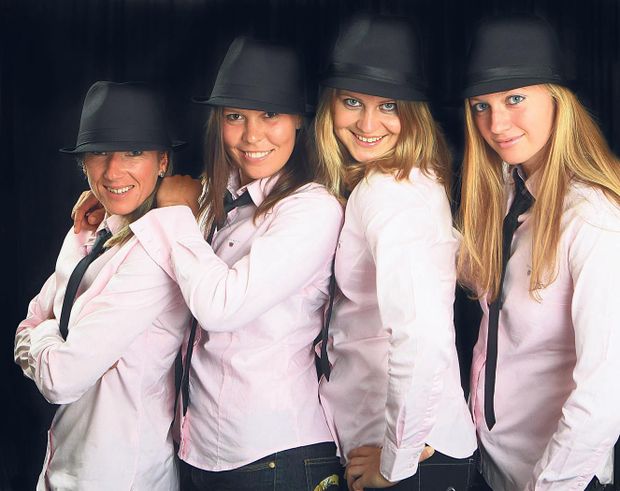 České reprezentantky v převleku za mafiánky České reprezentantky v převleku za mafiánky