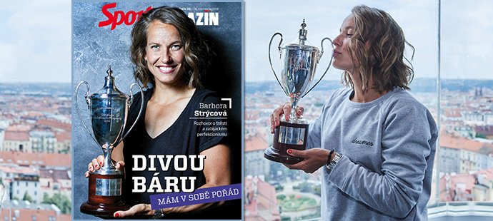 Barbora Strýcová je hlavním tématem pátečního Sport magazínu