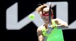Marie Bouzková na letošním Australian Open