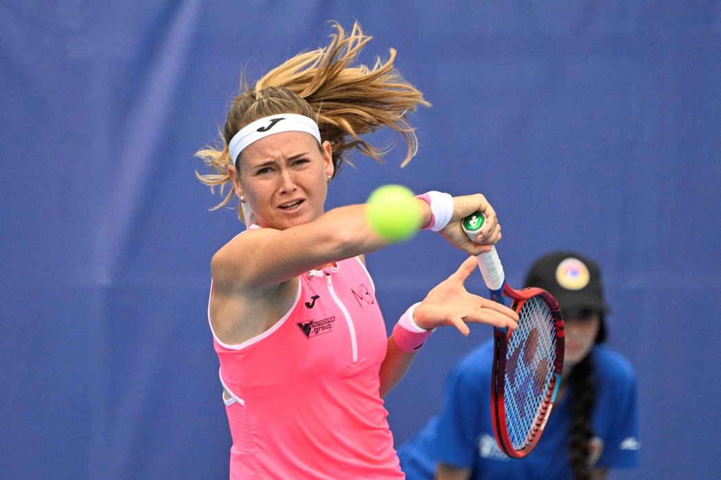 Marie Bouzková na turnaji Prague Open