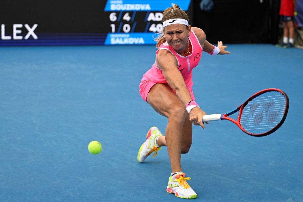 Marie Bouzková na turnaji Prague Open