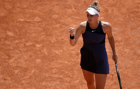 Markéta Vondroušová je ve 3. kole French Open