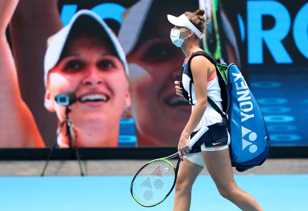 Markéta Vondroušová na Australian Open vypadla v osmifinále