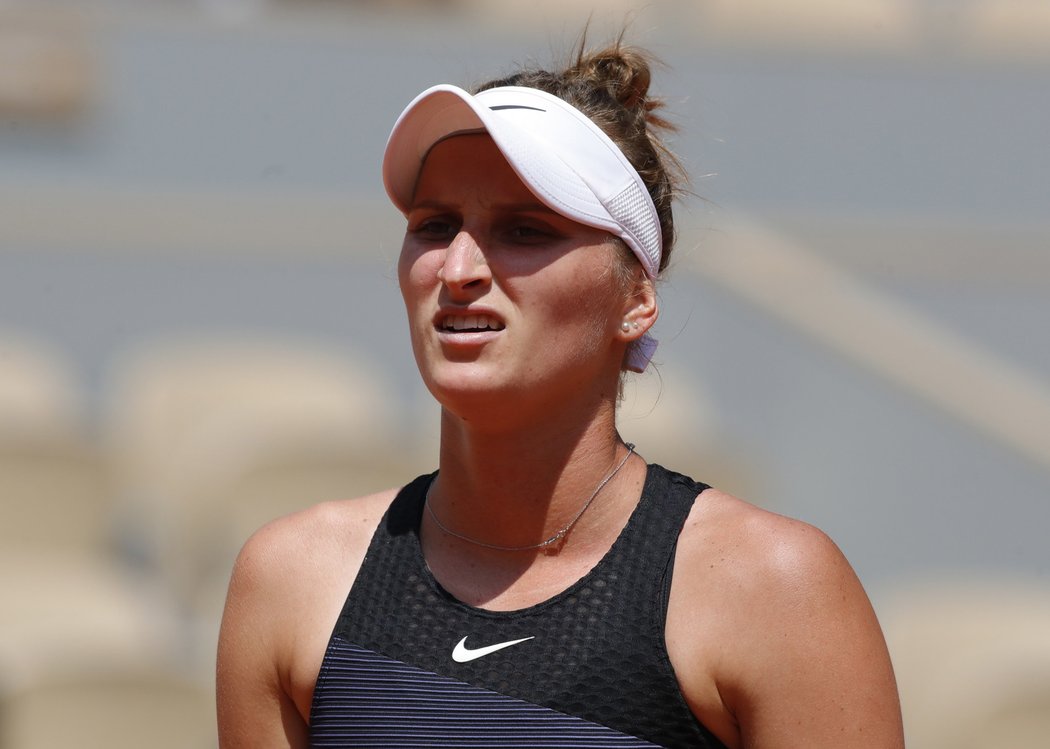 Markéta Vondroušová na French Open