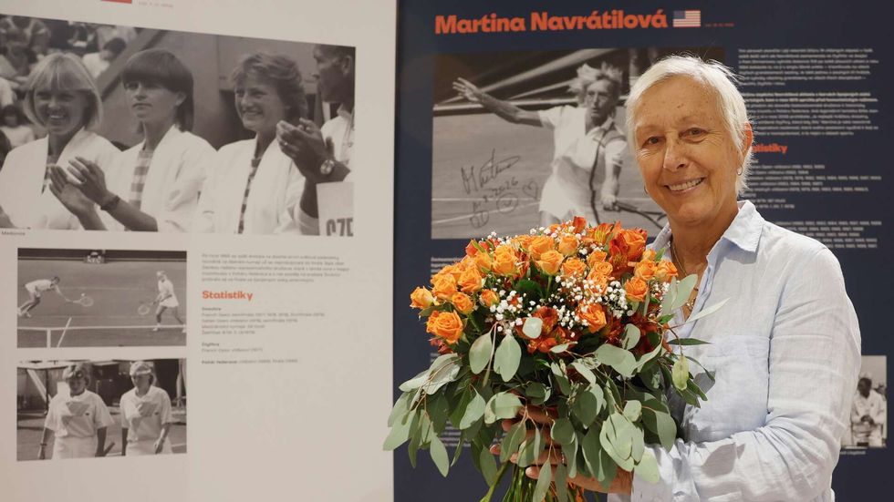 Legendární Martina Navrátilová
