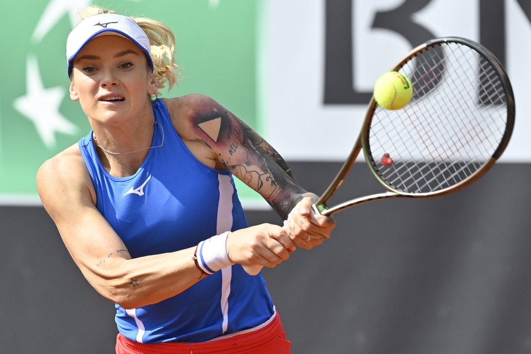 Česká tenistka Tereza Martincová