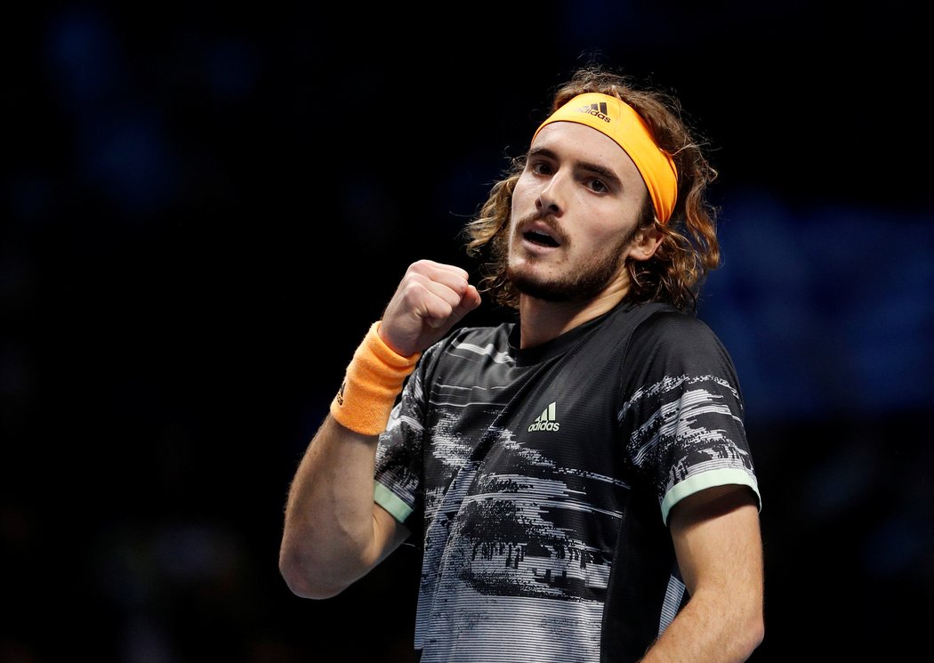 Stefanos Tsitsipas ve finále Masters