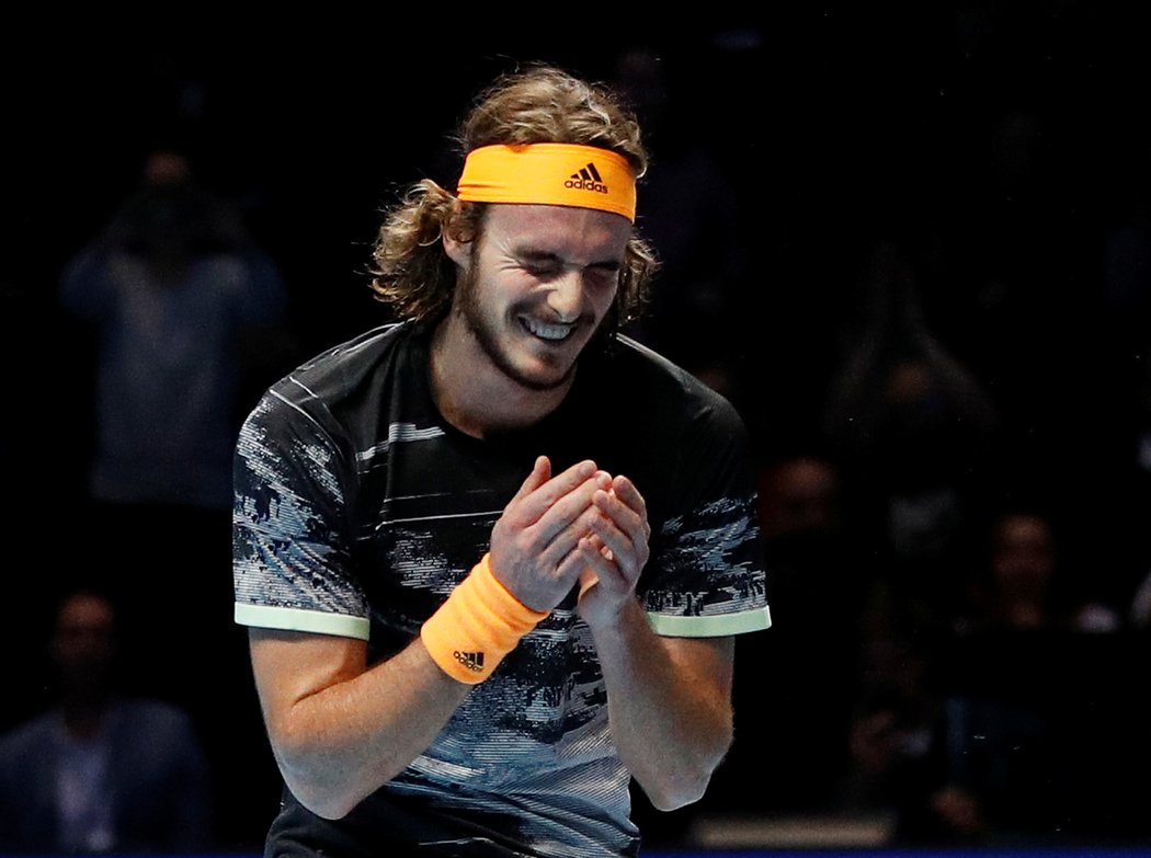 Nadšený Stefanos Tsitsipas. V Londýně zažil zatím největší triumf kariéry