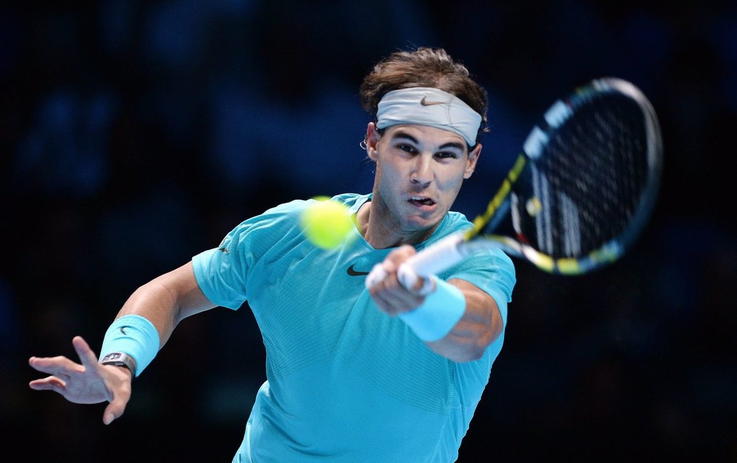 Rafael Nadal ve finále Turnaje mistrů na Novaka Djokoviče nestačil
