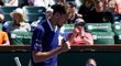 Ruský tenista Daniil Medveděv během turnaje v americkém Indian Wells
