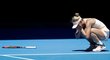 Já vážně postoupila? Mladičká ukrajinská tenistka Marta Kosťuková se raduje z velké výhry na Australian Open