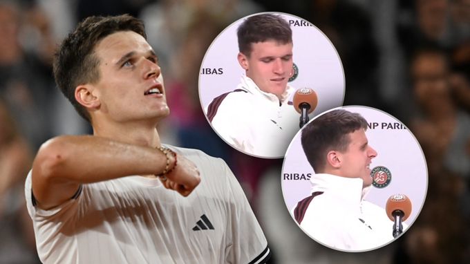 Křeč na tiskovce i velké odhodlání. Jsem připravený vyhrát grandslam, hlásil Menšík Křeč na tiskovce i velké odhodlání. Jsem připravený vyhrát grandslam, hlásil Menšík