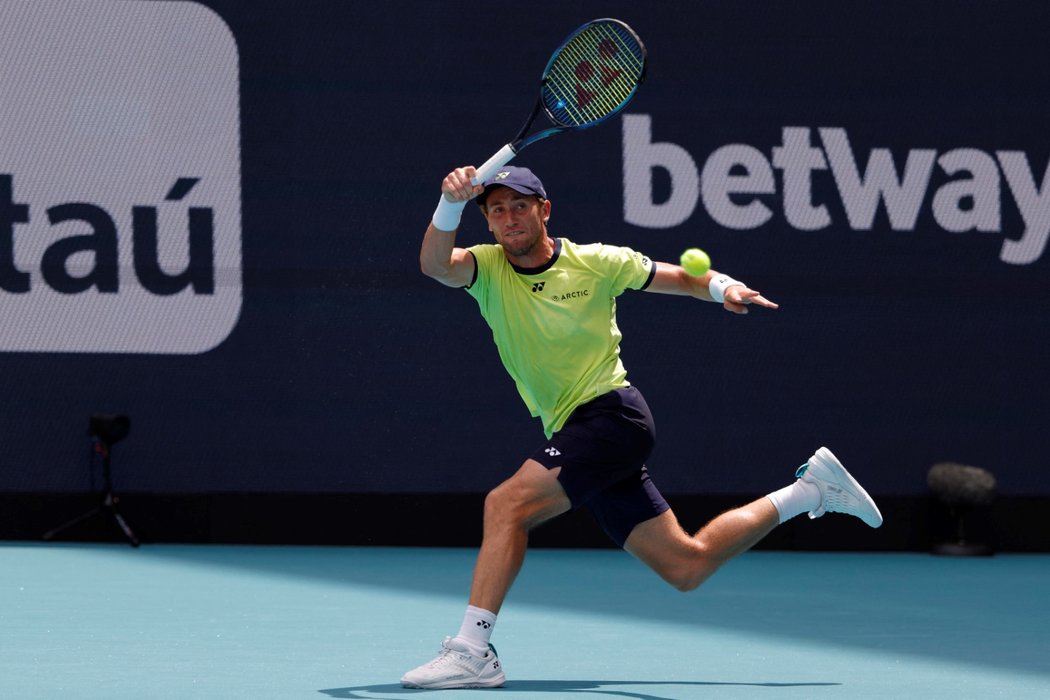 Norský tenista Casper Ruud si v Miami zahraje finále