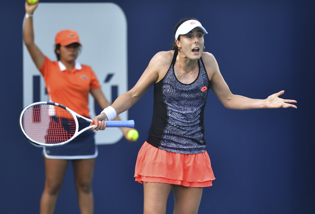 Alize Cornetová se pěkně rozzlobila