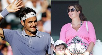 DVOJnásobně kulatá Mirka! Čeká Federerova žena s bříškem druhá dvojčata?