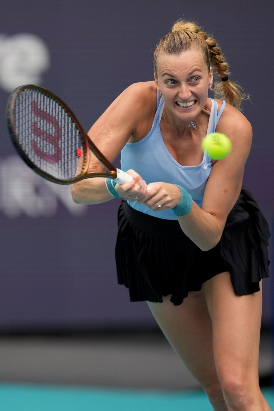 Petra Kvitová si na turnaji v Miami zabojuje o postup do finále