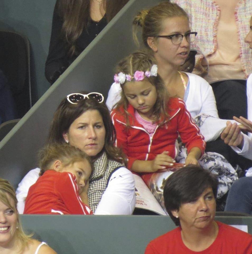 Federerova Dvojčata s maminkou Mirkou