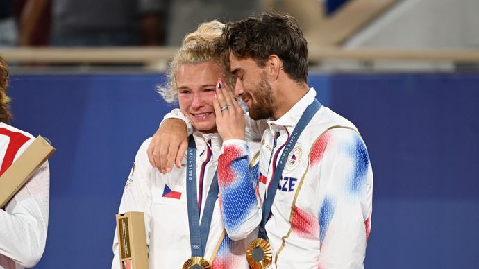 Kateřina Siniaková s Tomášem Macháčem mají olympijské zlato, ale jejich vztah je minulostí.