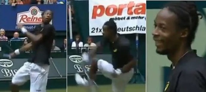 Gael Monfils je prostě šoumen