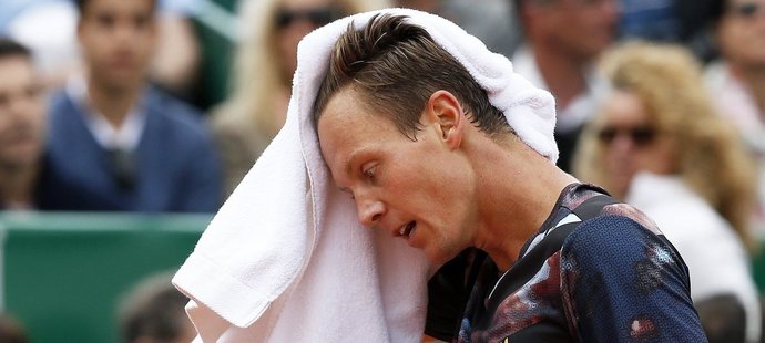 Tomáš Berdych ve finále turnaje v Monte Carlu proti Novaku Djokovičovi