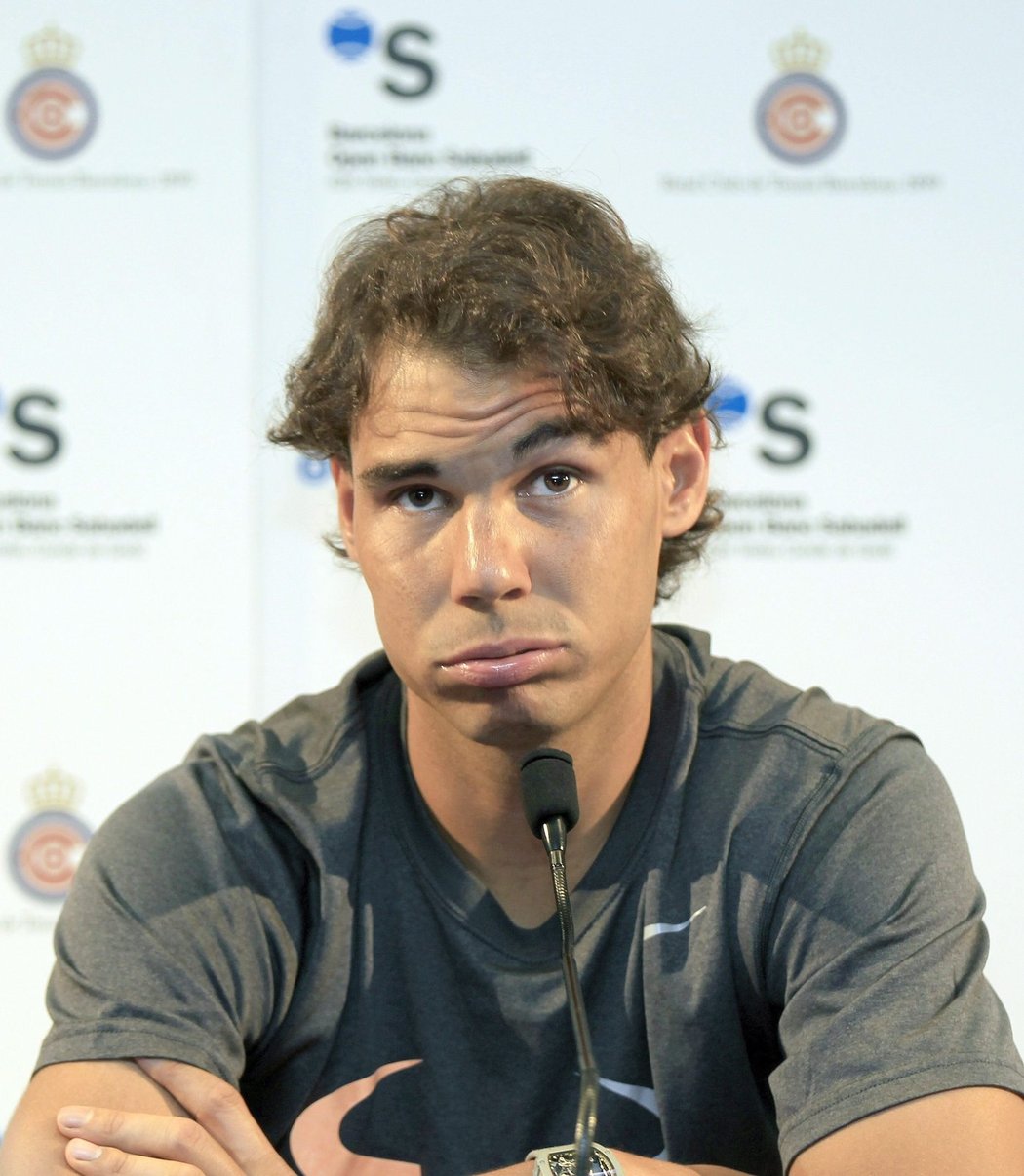 Rafael Nadal vysvětluje důvody proghry ve čtvrtfinále turnaje v Monte Carlu proti Davidu Ferrerovi