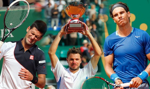 Střídání na tenisovém trůnu? Zatímco Djokovič s Nadalem v roce 2014 malinko zaostávají, dopředu se hrne švýcarský buldok Stanislas Wawrinka