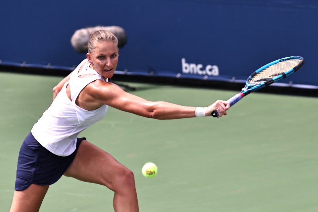 Karolína Plíšková otočila na turnaji v Montrealu utkání druhého kola s Donnou Vekičovou