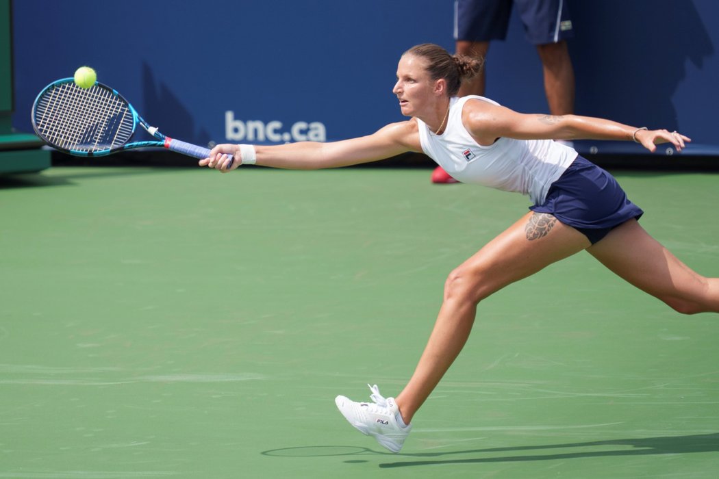 Karolína Plíšková otočila na turnaji v Montrealu utkání druhého kola s Donnou Vekičovou
