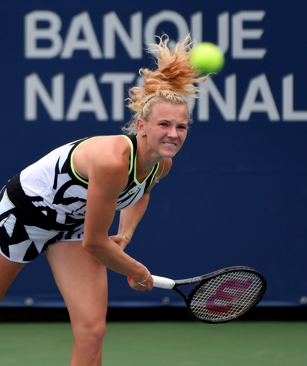 Kateřina Siniaková na turnaji v Montrealu na postup do čtvrtfinále nedosáhla.