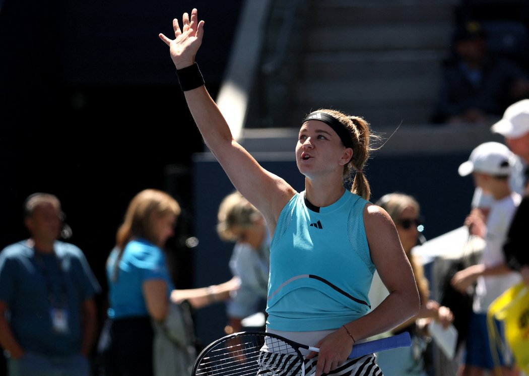 Karolína Muchová postoupila do osmifinále US Open