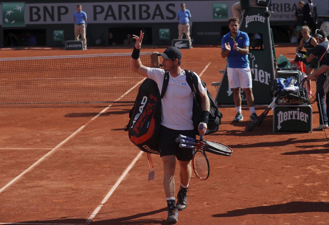 Andy Murray se s French Open 2017 rozloučil v semifinále