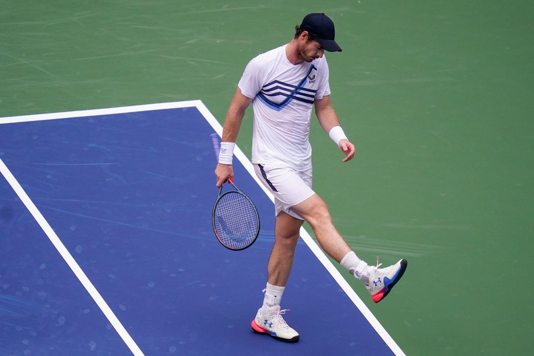 Britský tenista Andy Murray odehrál úžasné utkání proti řecké hvězdě Stefanosi Tsisipasovi