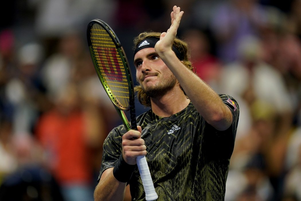 Řecký tenista Stefanos Tsitsipas udolal na US Open v pětisetové bitvě britského tenistu Andy Murrayho