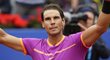 Rafael Nadal vyhrál už podesáté antukový turnaj v Barceloně
