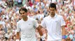 Dva nejlepší hráči planety Španěl Rafael Nadal a Srb Novak Djokovič se utkají v exhibici na fotbalovém stadionu Realu Madrid