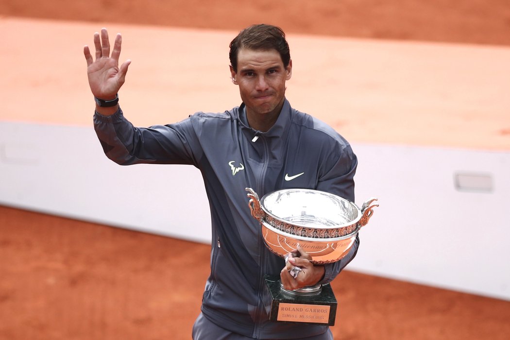 Rafael Nadal ovládl Roland Garros v letech 2005-08, 2010-2014 a jeho současná vítězná šňůra začala v roce 2017.