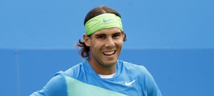 Rafael Nadal v londýnském Queens Clubu dohrál