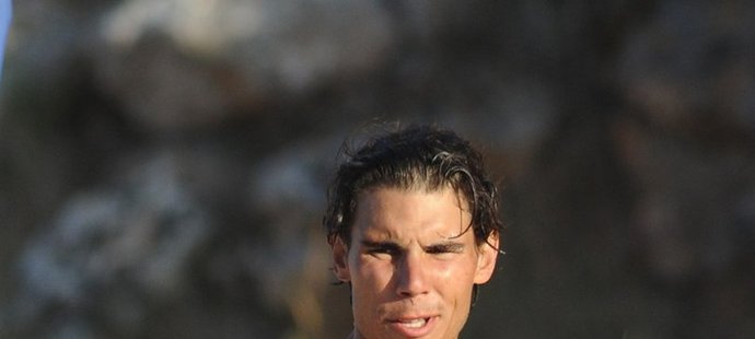 Rafael Nadal během dovolené na španělské Mallorce