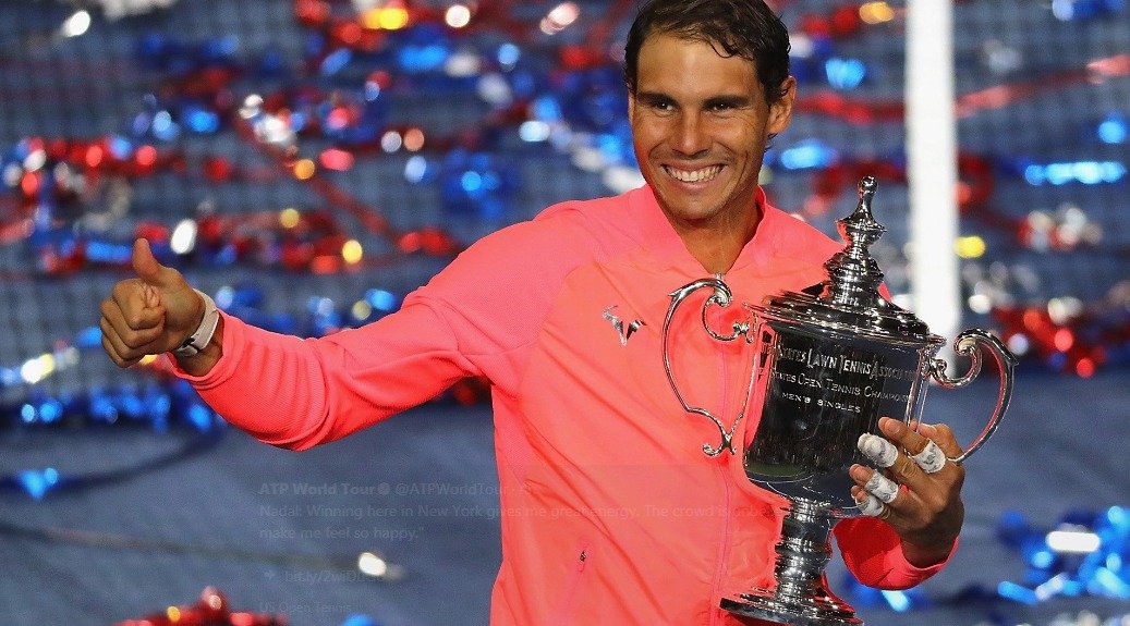 Rafael Nadal porazil ve finále tenisového US Open Jihoafričana Kevina Andersona hladce 6:3, 6:3 a 6:4