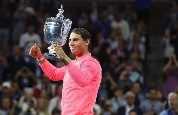 První hráč světa Rafael Nadal ve finále v New Yorku porazil Jihoafričana Kevina Andersona hladce 6:3, 6:3 a 6:4